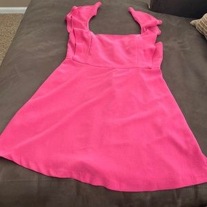 Bcbg fuschsia dress worn once